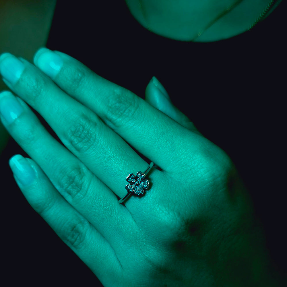 פרח | טבעת כסף 925