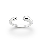 Melt | טבעת כסף 925