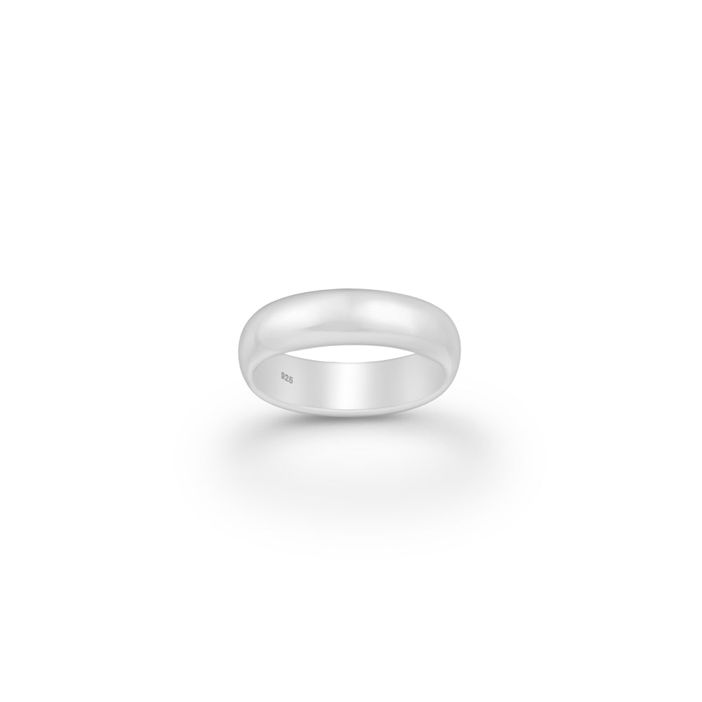 דה סימפל | טבעת כסף 925 חלקה