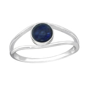 חצויה | טבעת כסף 925