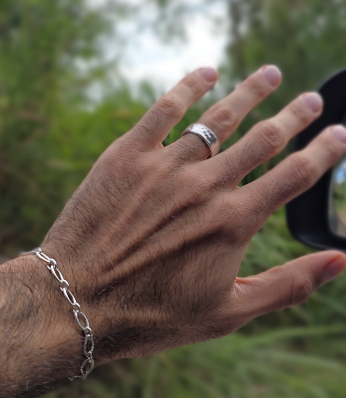 Forge | טבעת כסף 925