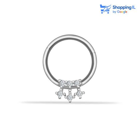 מלכה | עגיל זהב 14 קראט