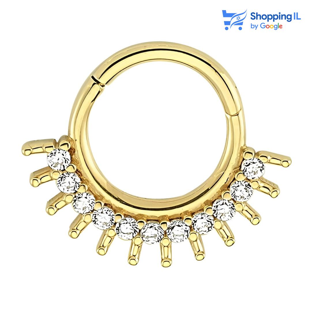 ג'ולין | עגיל זהב 14 קראט