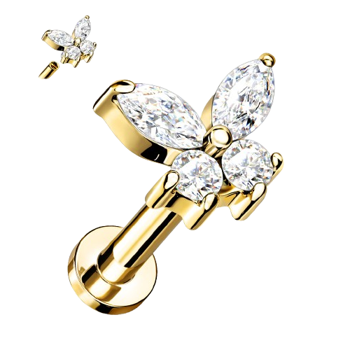 פרפר | זהב 14 קראט