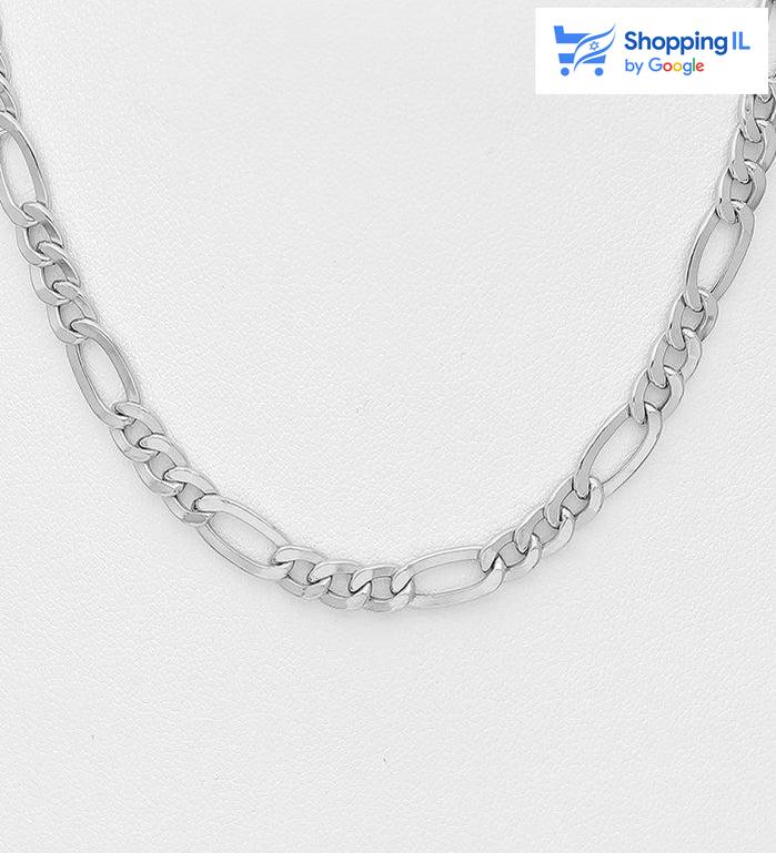 שרשרת פיגרו רוחב 6.5 מ"מ | שרשרת כסף 925