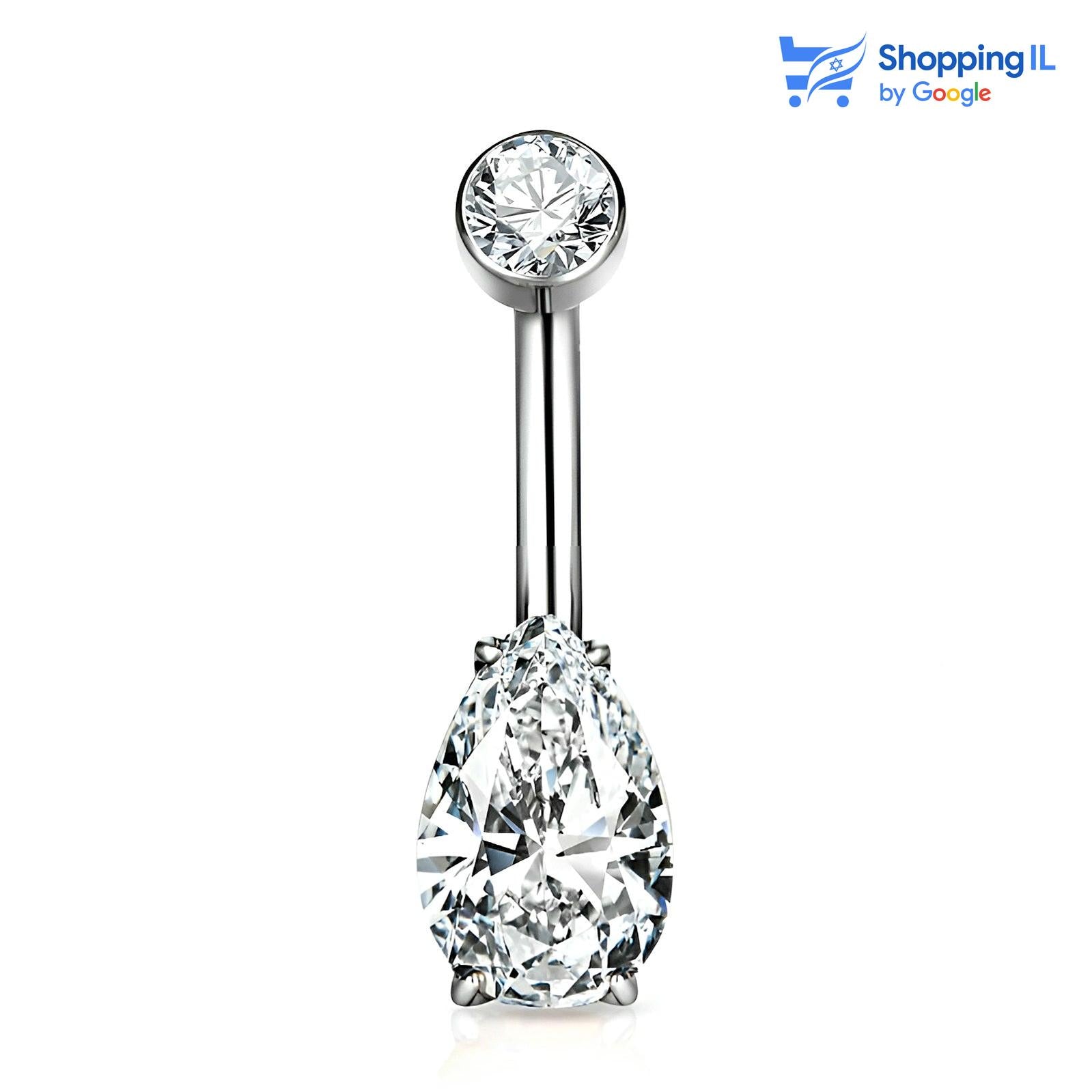 טיפת זירקון טיטניום- עגיל לטבור עשוי&nbsp;טיטניום
TITANIUM 6AL-4V-ELI ASTM F-136.
עגיל&nbsp;בעיצוב מוט בננה בעל הברגה פנימית משובץ אבן זירקון בעיצוב טיפה.
צבע-&nbsp;כסוף כהה, זהב
מידה&nbsp;-&nbsp;מגיע בעובי של 1.6 מ"מ ובאורך&nbsp;10 מ"מ



העגיל&nbsp;מיועד בעיקר לאזורים הבאים:
- פירסינג בטבור
- כמובן שניתן לענוד את העגיל גם באזורים אחרים (:
