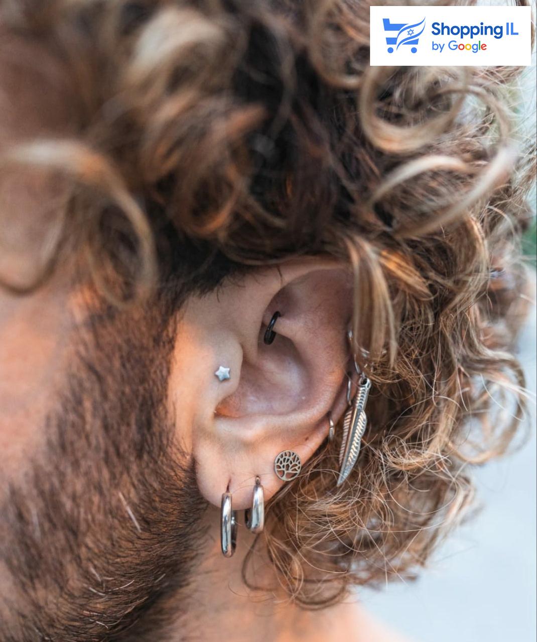 עגיל נוצה אינדיאנית