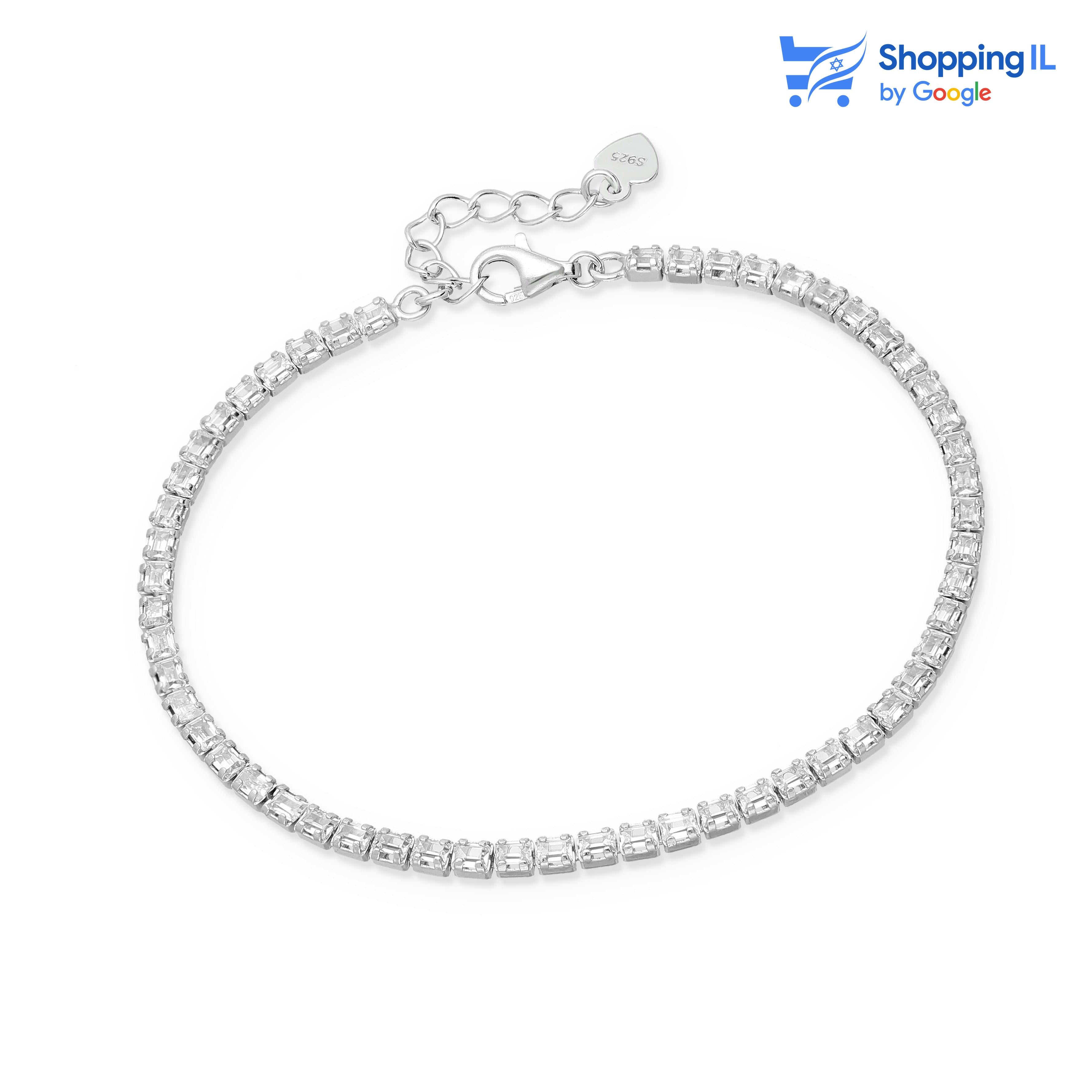 צמיד טניס | צמיד כסף 925