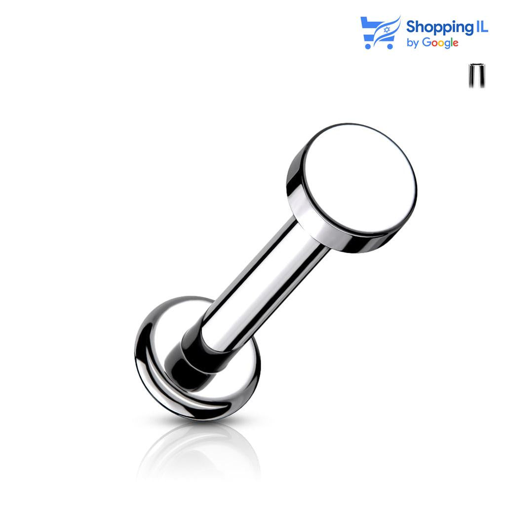 עגיל פוניט - עגיל לברט עשוי טיטניום TITANIUM 6AL-4V-ELI ASTM F-136. העגיל בעיצוב נקודה קטנה ושטוחה ובעל הברגה פנימית. צבע - כסוף כהה, זהב מידה - מגיע בעובי של 1.2 מ"מ ובאורך 6 מ"מ  העגיל מיועד בעיקר לאזורים הבאים: - פירסינג בשפה - פירסינג קונץ' - פירסינג הליקס - פירסינג טראגוס - כמובן שניתן לענוד את העגיל גם באזורים אחרים (: