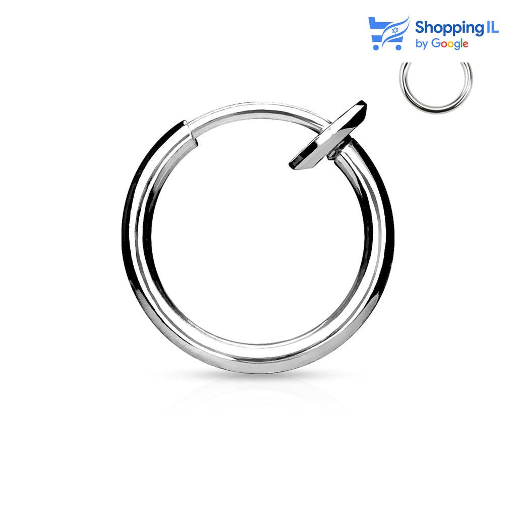 חישוק פירסינג "מזויף" | ללא צורך בניקוב