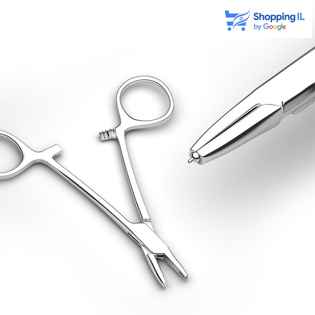 מלקחיים לדרמל&nbsp;

מלקחיים המחזיקות את ראש הדרמל לפני הביצוע עשויות מפלדת אל חלד (סטיינלס סטיל), מתאימות לראשים במידה 3,4,5.

מידות:&nbsp;אורך כולל 12 ס"מ.
