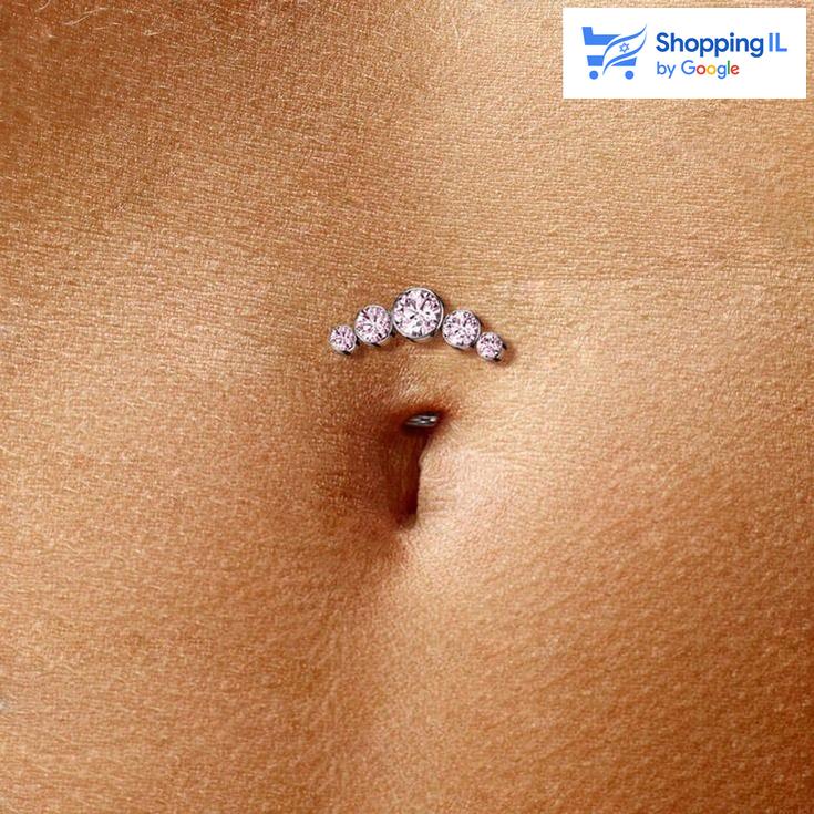 טוקיו | עגיל לטבור טיטניום