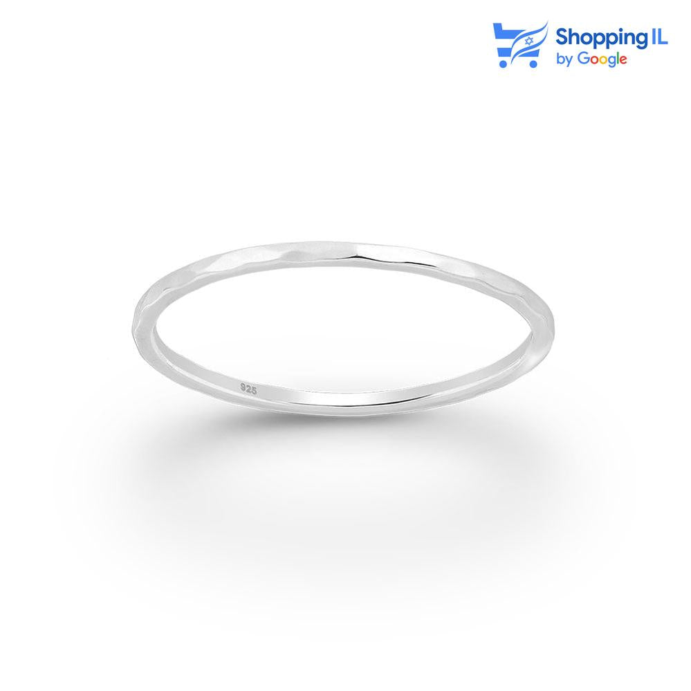 Trace | טבעת כסף 925