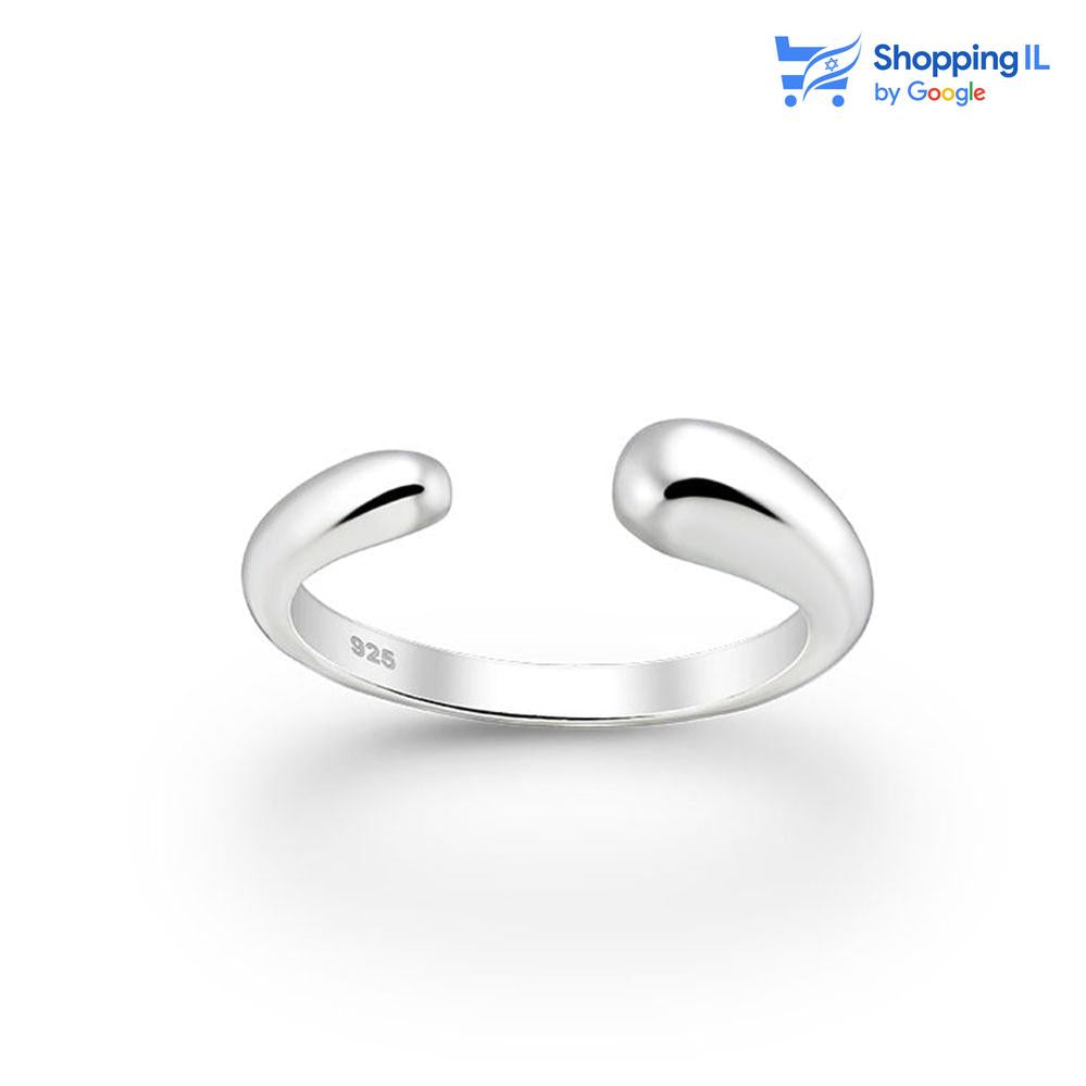 Melt | טבעת כסף 925