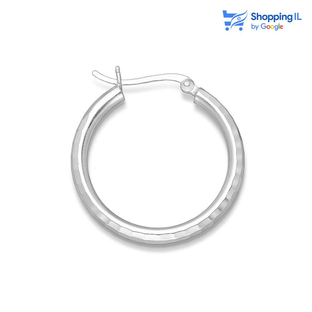 Etch | עגילי כסף 925