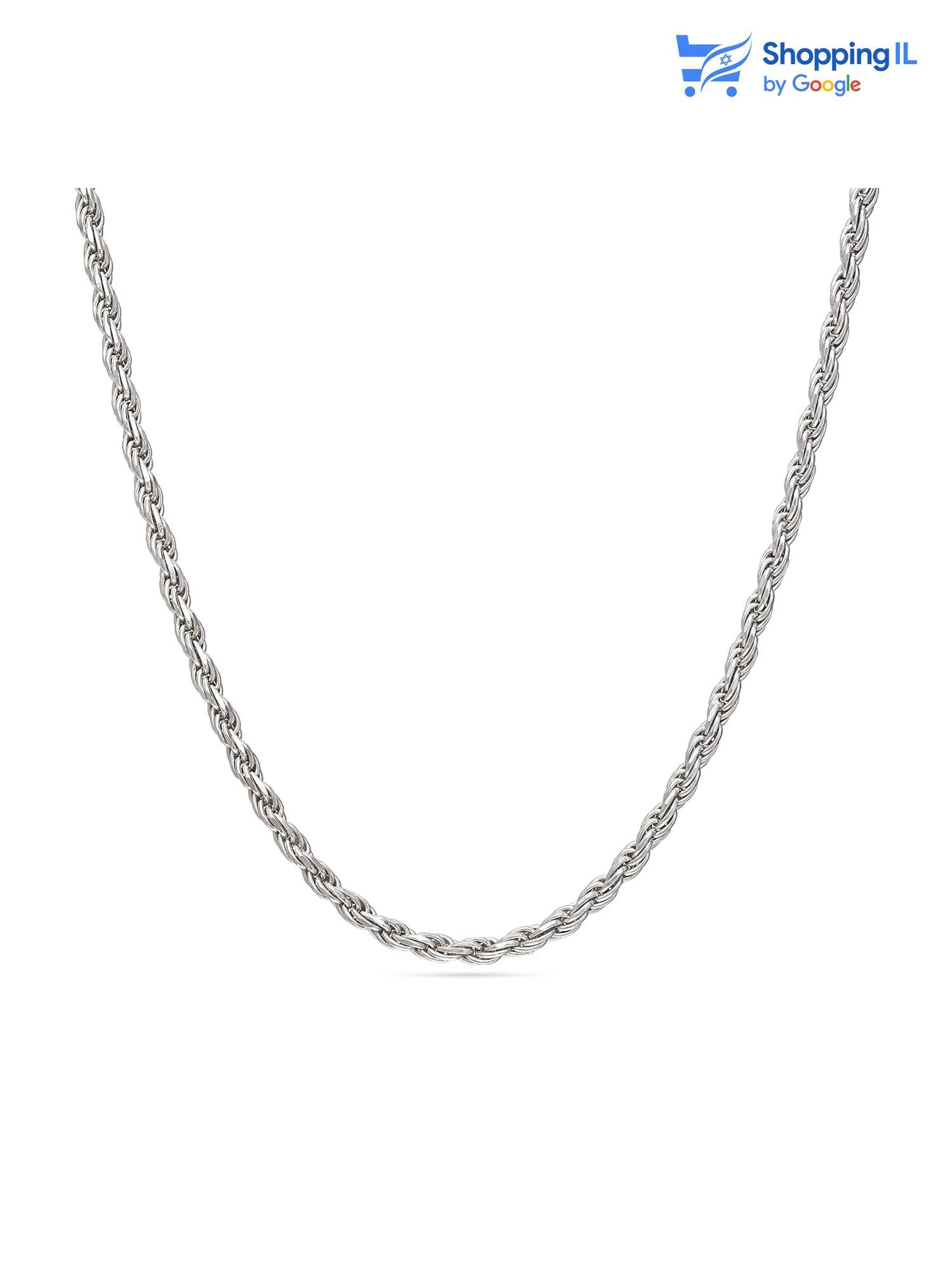 חבל עבה | שרשרת כסף 925
