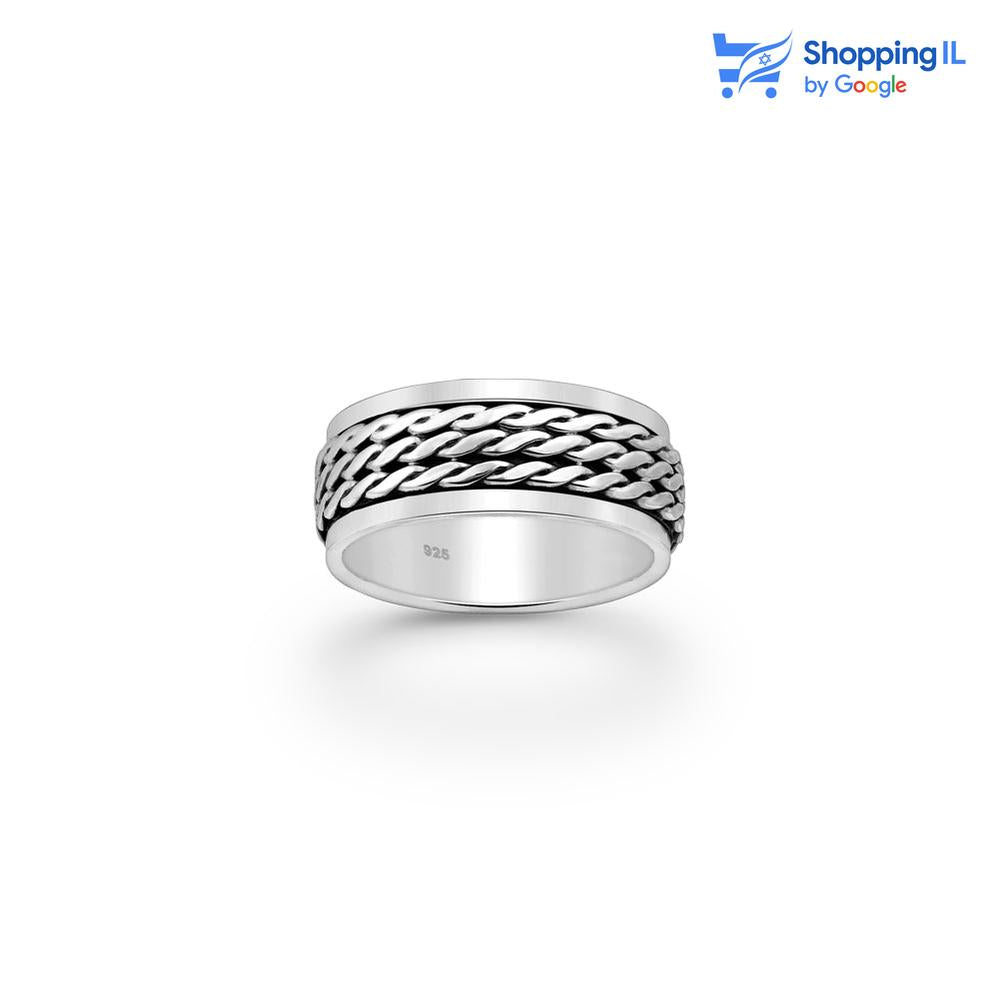 OZ | טבעת ספין כסף 925