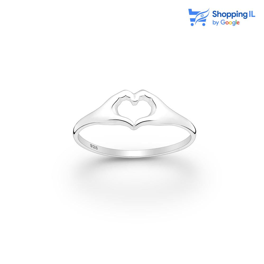 ליבי | טבעת כסף 925