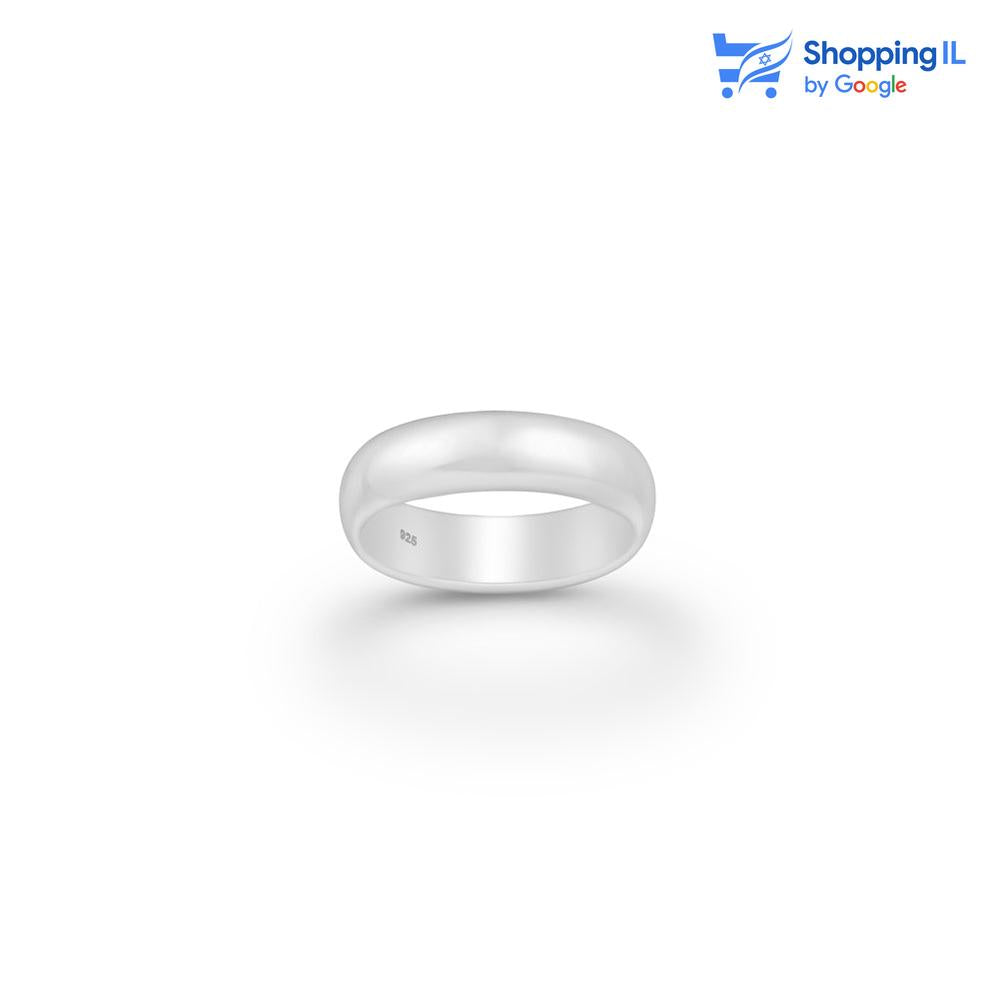 דה סימפל | טבעת כסף 925 חלקה