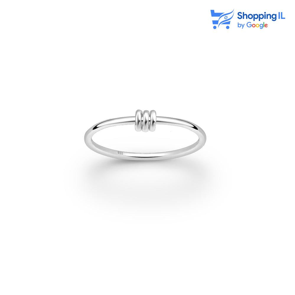 סליל | טבעת כסף 925