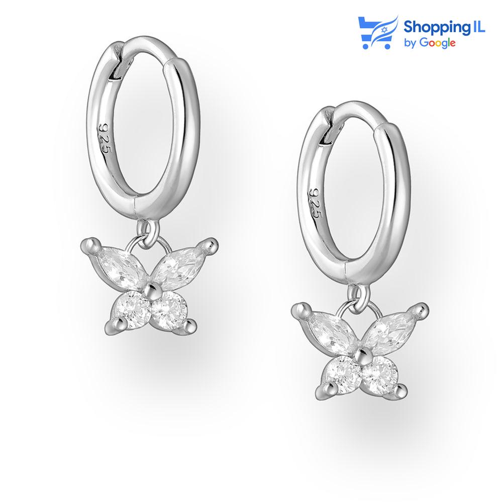 פרפרים | עגילי כסף 925