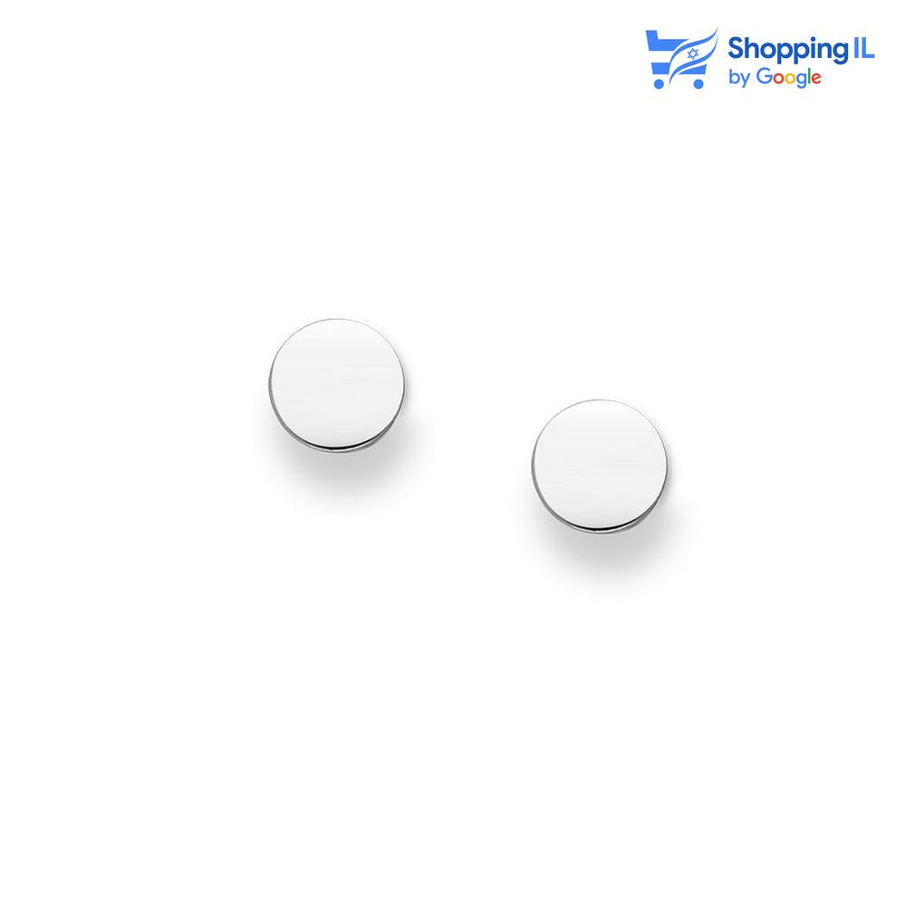 פלאט | עגילי כסף 925