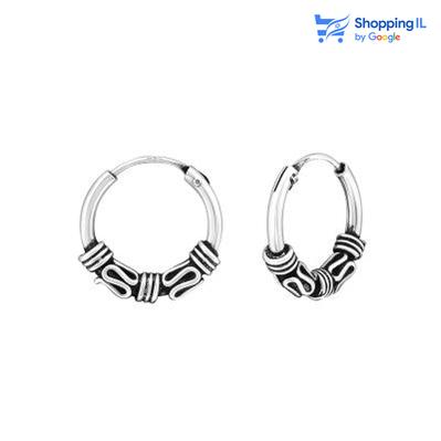 חישוקי קאלי קוטר 12 מ"מ | עגילי כסף 925