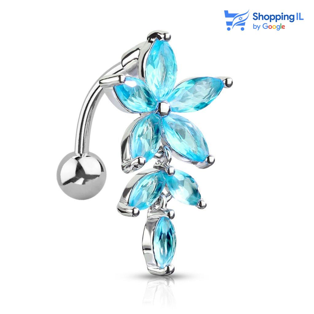 פלורה | עגיל לטבור