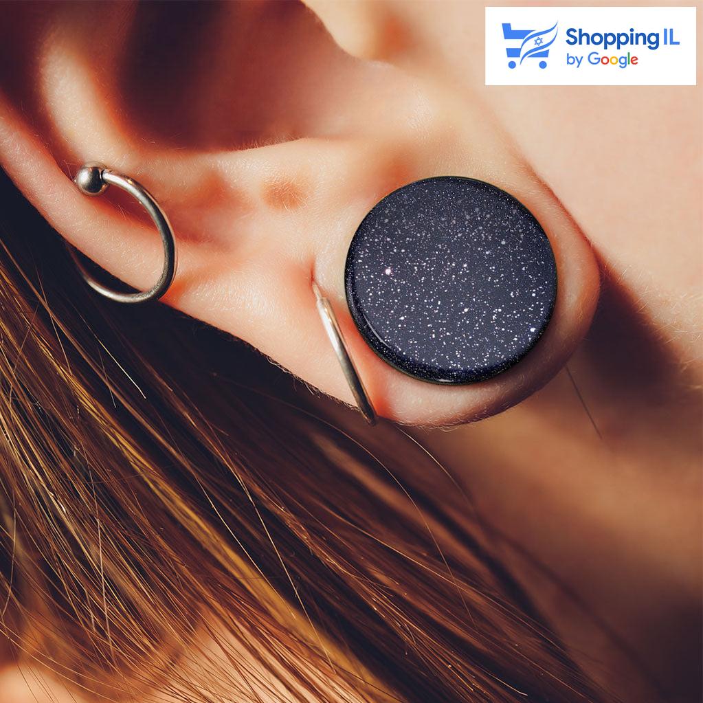 25 מ"מ  העגיל מיועד בעיקר לאזורים הבאים: - הרחבה   ההרחבה מגיעה בתור עגיל בודד ולא בזוג מידע כללי והוראות טיפול- הרחבות העשויות מחומרים טבעיים כמו עץ ועצם עשויות בעבדות יד, לכן יתכנו שינויים קטנים כמו גוון בין הרחבה להרחבה.