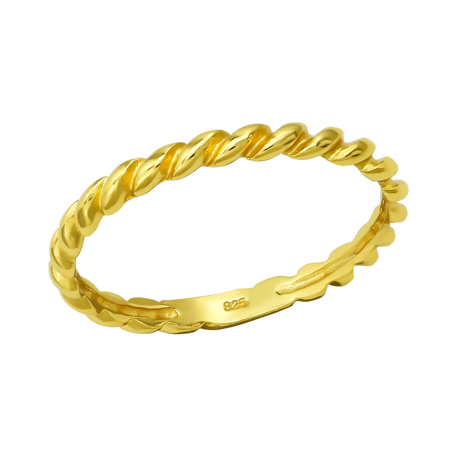 ג'ס | טבעת כסף מצופה זהב