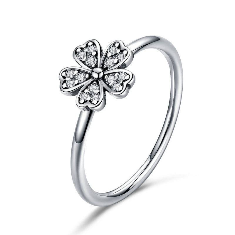 פרח | טבעת כסף 925