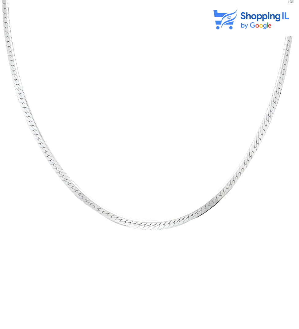 שרשרת נחש, שרשרת כסף, כסף 925, תכשיטים, תכשיטי כסף, תכשיטים אלגנטיים, תוצרת איטליה, שרשרת נחש 2.6 מ"מ.