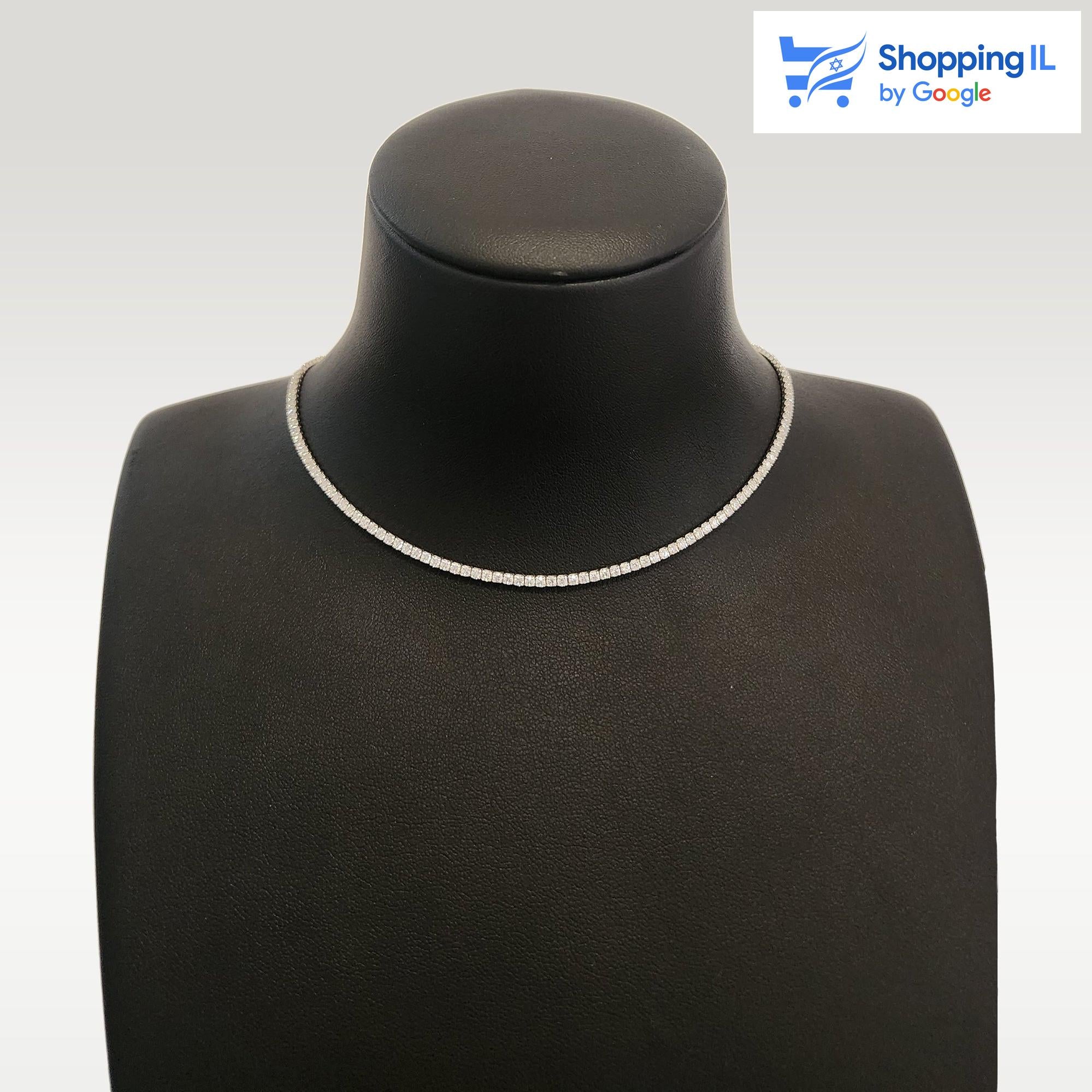 פייריס | שרשרת צ'וקר כסף 925