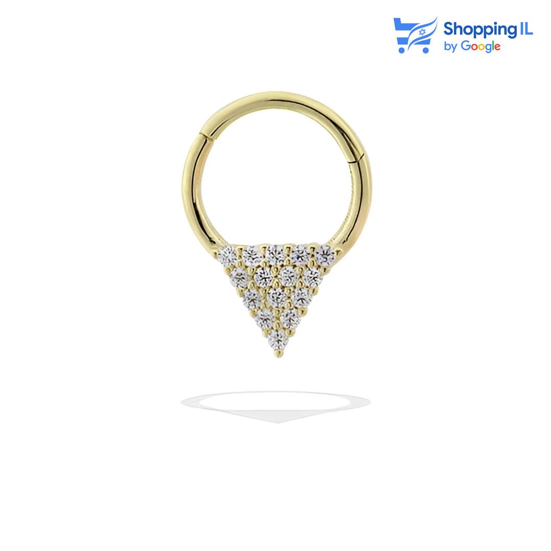 פוריטו | עגיל זהב 14 קראט