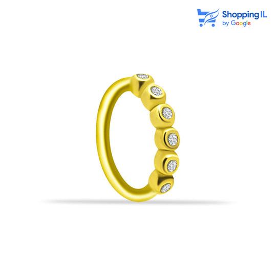 סופה | עגיל זהב 14 קראט