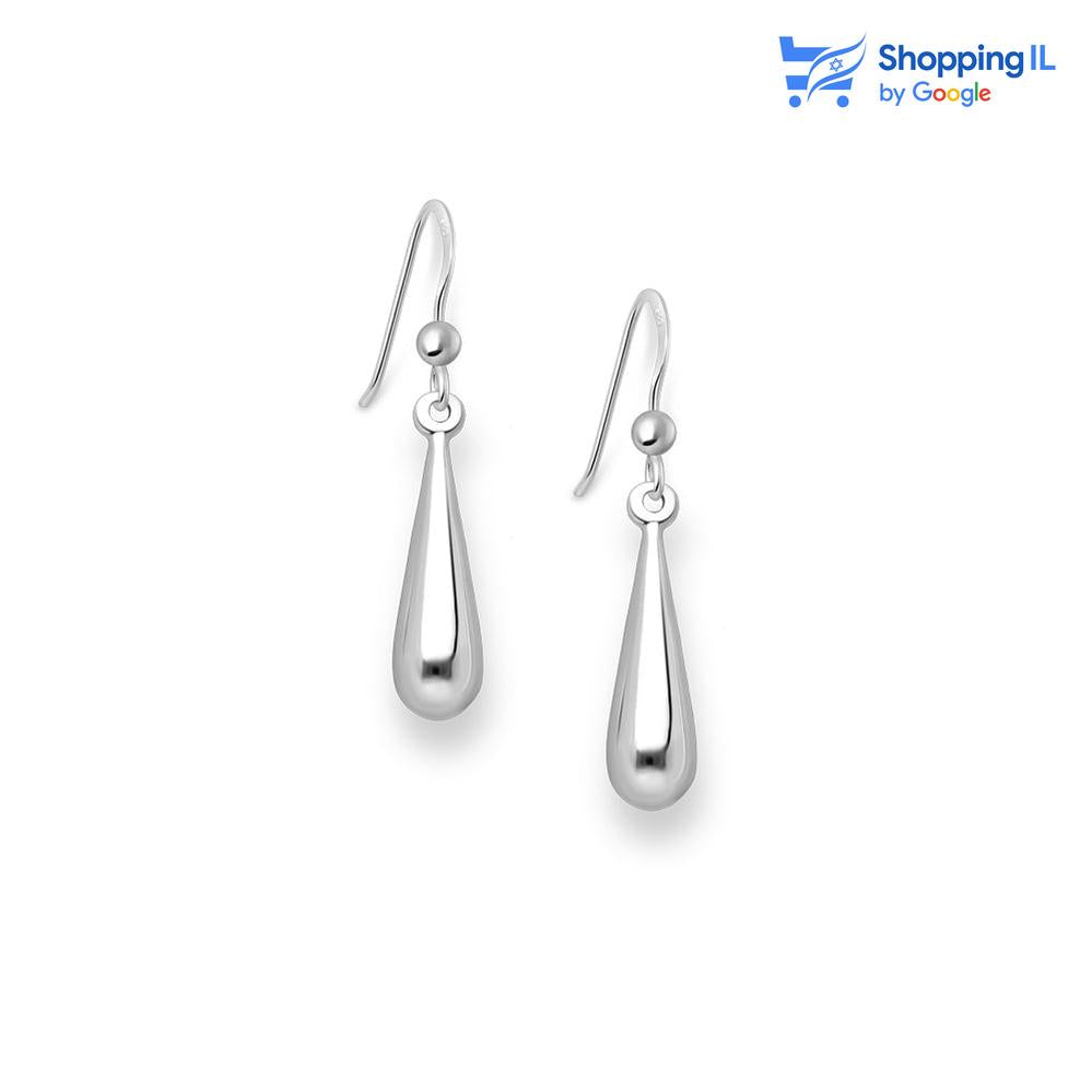 נטיפי כסף | עגילי כסף 925