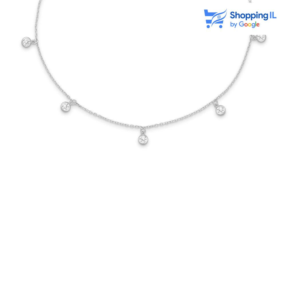 מלאן | שרשרת צ'וקר כסף 925