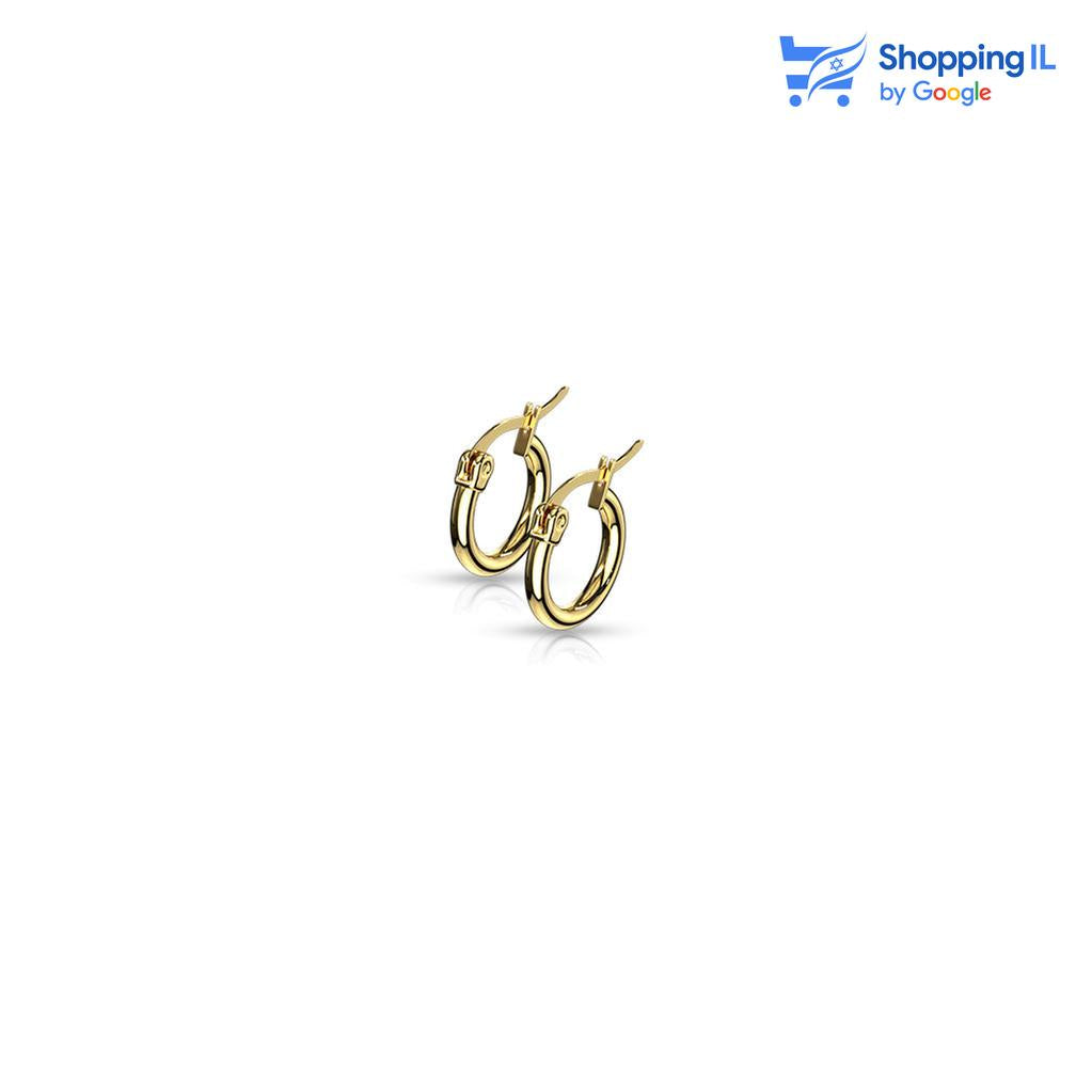 חישוקי רומבה מצופים זהב -עשויים מתכת רפואית מצופה בזהב. הפירסינג בעיצוב חישוקים דקים בגדלים שונים. מצופה - זהב מידה - מגיע בעובי של 0.6 מ"מ ובקוטר 10/20/30/50/70/75  הפירסינג מיועד בעיקר לאזורים הבאים: - תנוך - כמובן שניתן לענוד את העגיל גם באזורים אחרים (: