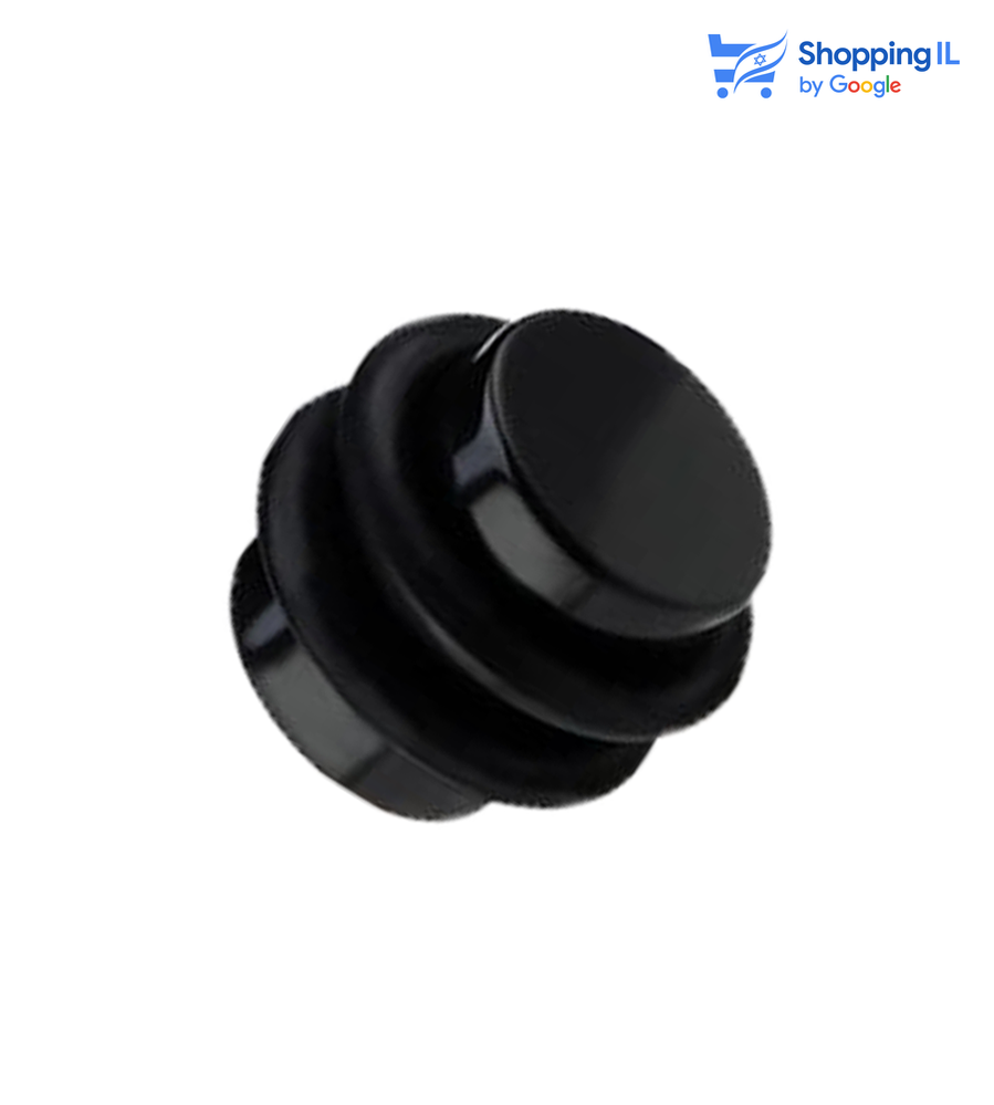 הרחבת ג'ק- עשויה אקריל. ההרחבת פלאג מגיעה עם זוג גומיות למניעת תזוזה. צבע - שחור, ירוק מידה - מגיע בקוטר 4,6,10 מ"מ