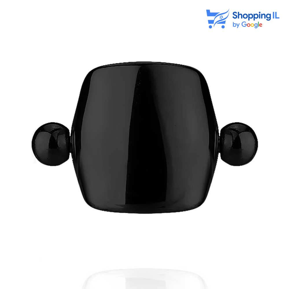 עגיל סקוטום - עשוי מתכת רפואית. העגיל בעיצוב שריון מחובר בעזרת מוט. צבע - שחור מידה - מגיע בעובי של 1.2 מ"מ ובאורך 8 מ"מ  קוטר סוגרים - 3 מ"מ  העגיל מיועד בעיקר לאזורים הבאים: - פירסינג הליקס - כמובן שניתן לענוד את העגיל גם באזורים אחרים (: