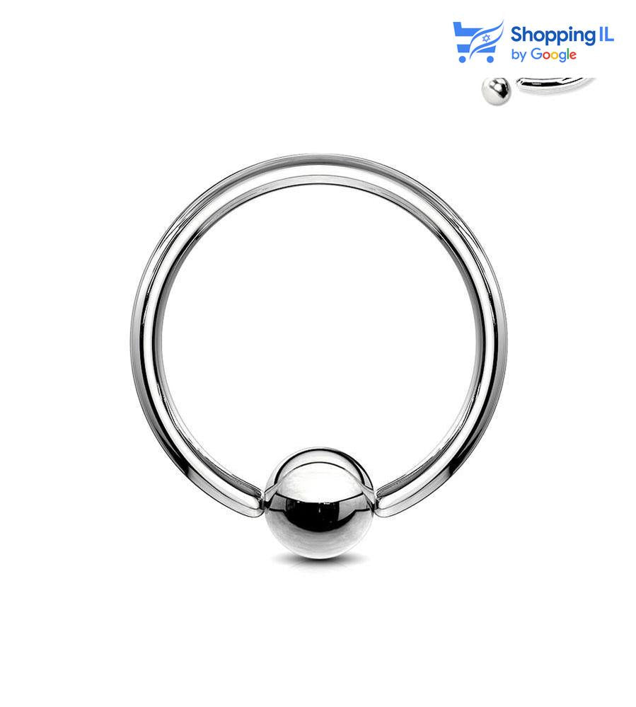 עגיל לחץ- עגיל לחץ עשוי טיטניום TITANIUM 6AL-4V-ELI ASTM F-136. העגיל בעיצוב עגיל לחץ קלאסי. צבע -כסוף כהה מידה - מגיע בעובי של 1.2 מ"מ ובאורך 6/8/10/12/ מ"מ קוטר סוגר- 3 מ"מ  העגיל מיועד בעיקר לאזורים הבאים: - מתאים לכל סגנונות הפירסינג (: