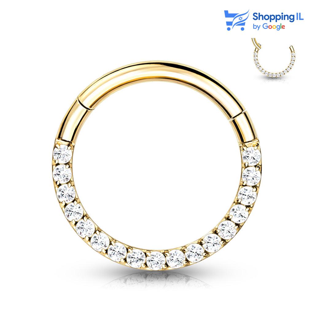 י  העגיל מיועד בעיקר לאזורים הבאים: - פירסינג הליקס - פירסינג טראגוס - פירסינג ספטום