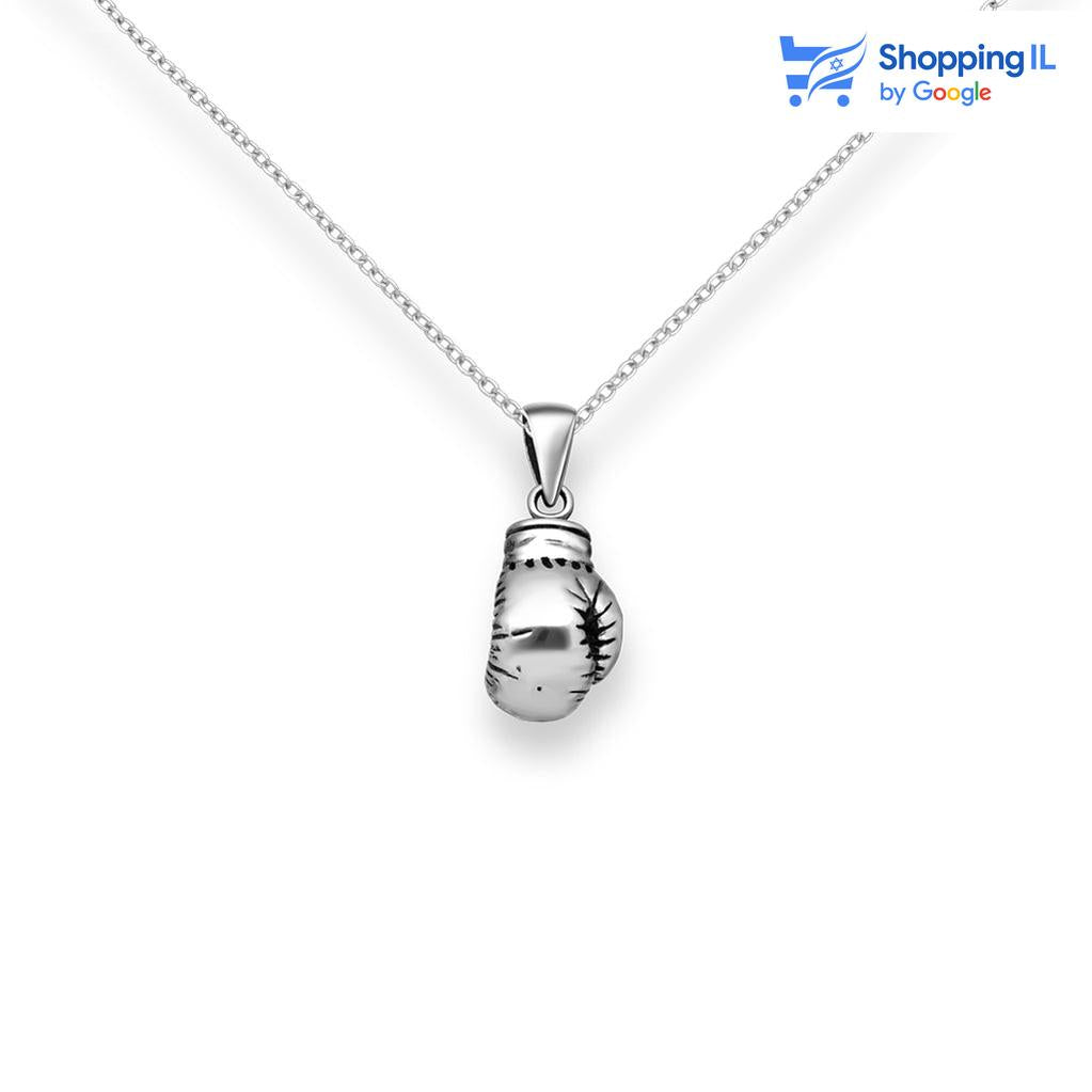 תליון כסף כפפת אגרוף  תליון עשוי כסף 925   אורך התליון: 16 ס"מ רוחב התליון: 12 מ"מ  **מגיע ללא שרשרת