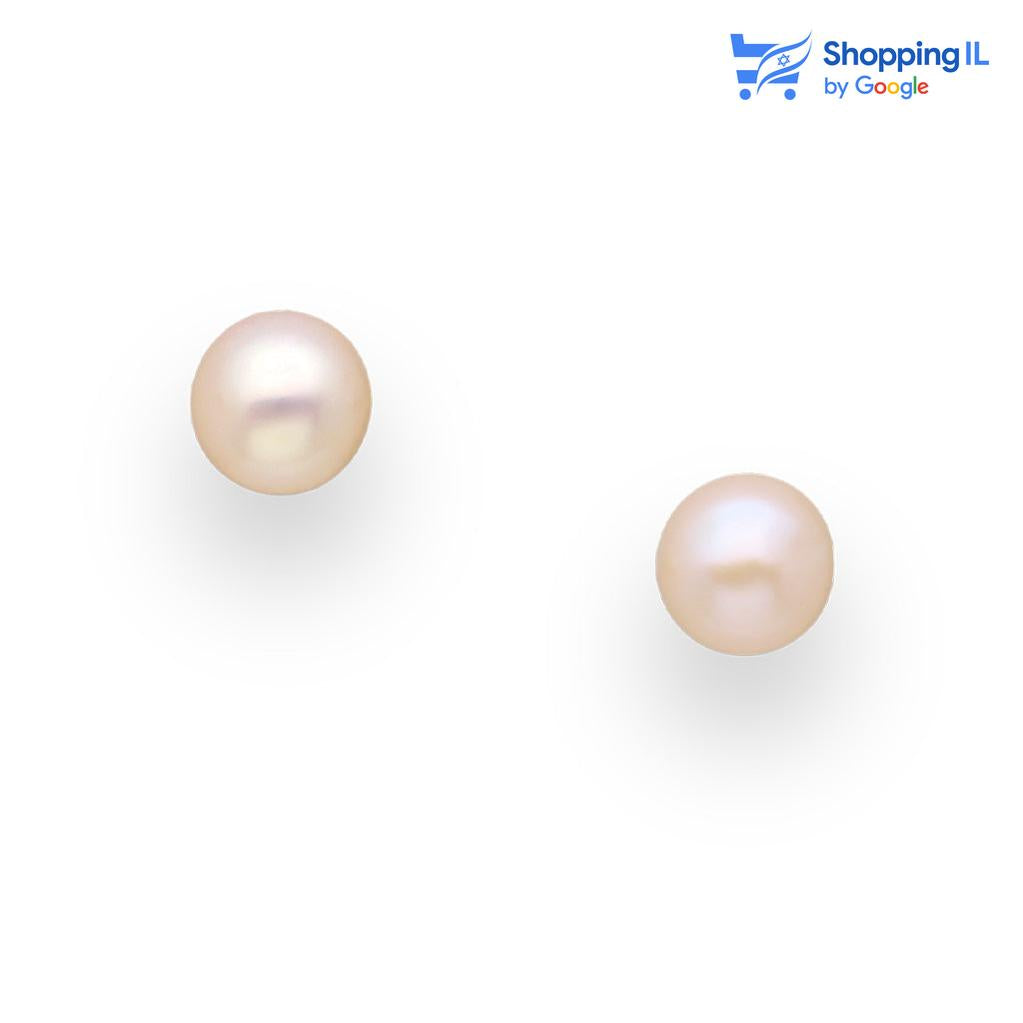 זוג עגילי פנינה - עשויים מכסף סטרלינג 925 . זוג עגילים צמודים לתנוך האוזן בעיצוב זוג כדורי פנינה קטנטנים. צבע- לבן. מידה - מגיע בעובי של 0.8 פנינים בקוטר של 3 מ"מ.  העגילים מיועדים בעיקר לאזורים הבאים: - תנוך