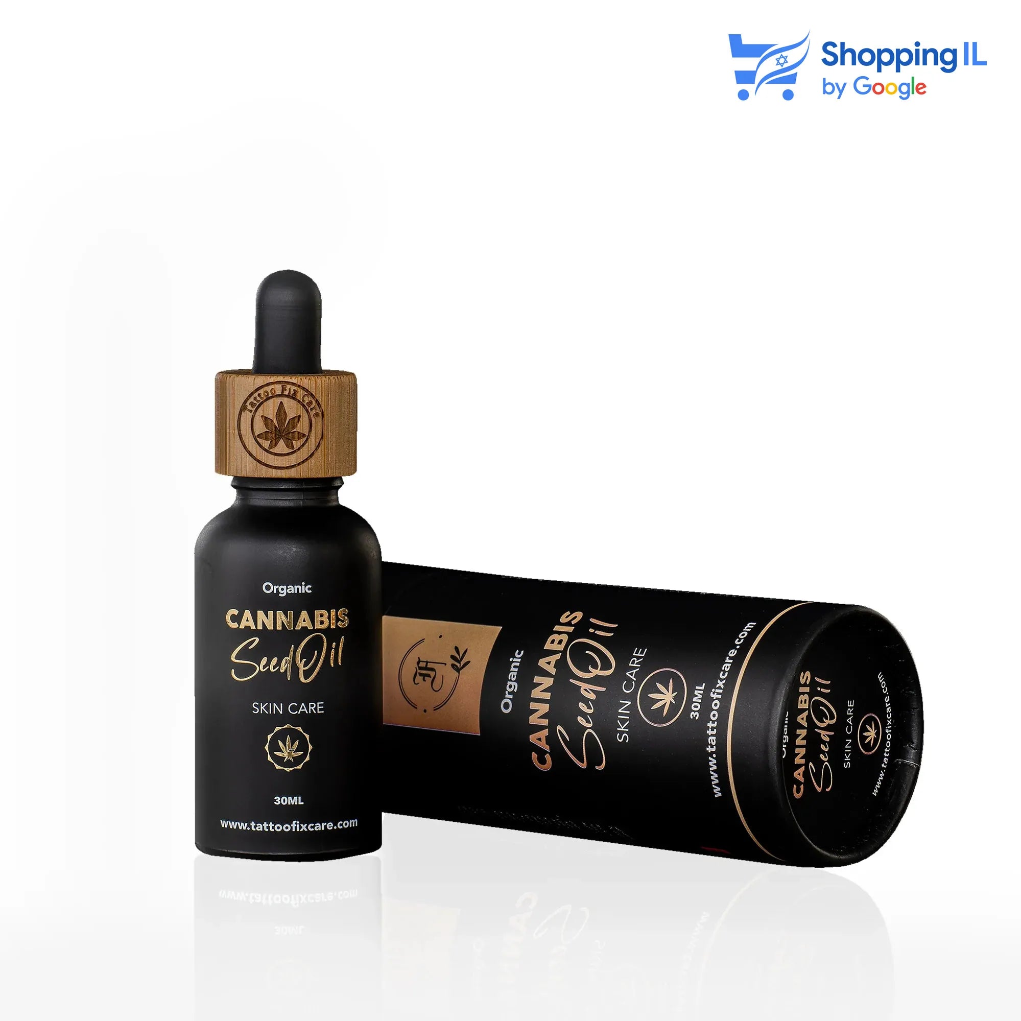  שמן אורגני המופק מ - 100% זרעי קנאביס סאטיבה  מוצר חדש מקולקציית ה -  Skin Care של Tatto Fix Care  שימוש בשמן הקנאביס מחזק את העור ומאפשר התמודדות טובה יותר עם זיהומים לאחר עשיית קעקוע או פירסינג. השמן מצון גם לבעיות בעור כגון פצעים, אקזמה, אקנה ועוד.