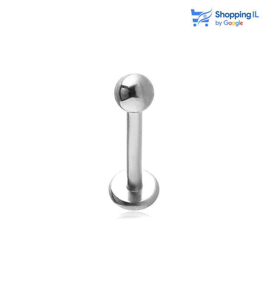 עגיל לברט גולות קלאסי - עגיל לברט גולות עשוי מתכת רפואית. העגיל בעיצוב קלאסי של לברט גולות. צבע - כסוף מידה - מגיע בעובי של 1.2/1.6 מ"מ ובאורך 6/8/10 מ"מ קוטר סוגר - 3/4 מ"מ  העגיל מיועד בעיקר לאזורים הבאים: - פירסינג קונץ' - פירסינג הליקס - פירסינג פלאט - פירסינג טראגוס - פירסינג בשפה - כמובן שניתן לענוד את העגיל גם באזורים אחרים (: