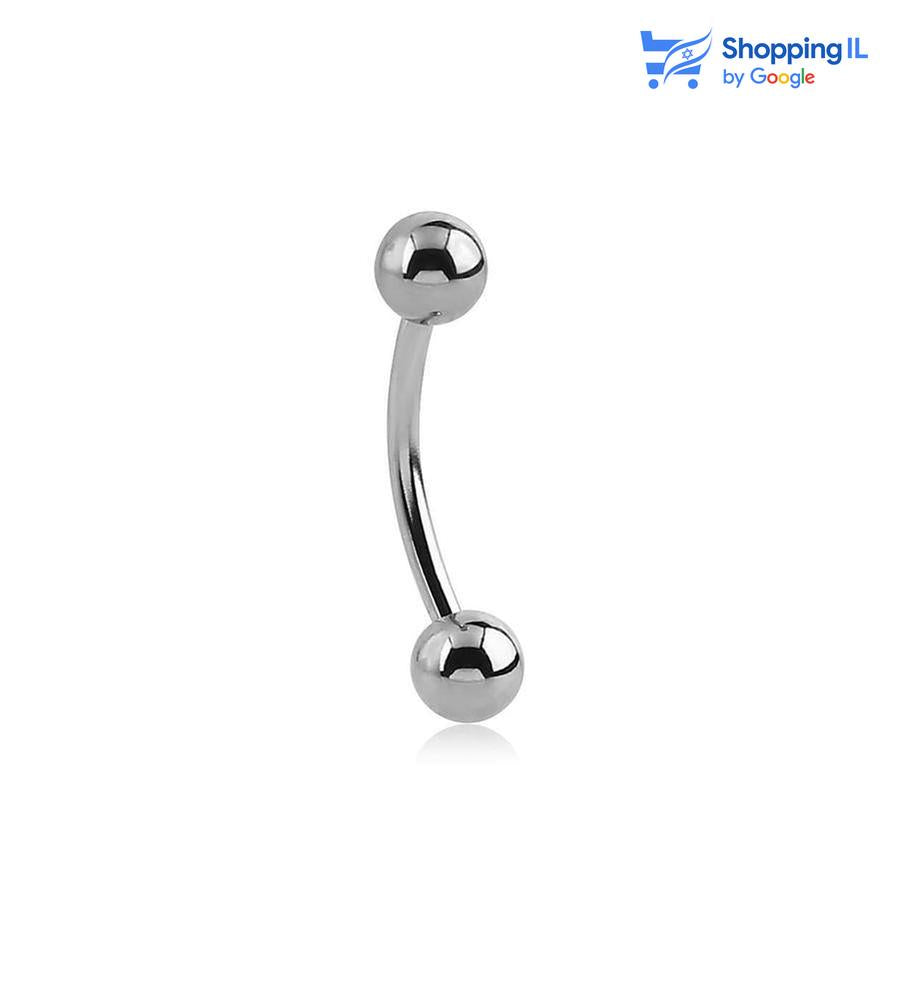 עגיל בננה גולות קלאסי- עגיל בננה עשוי מתכת רפואית. העגיל בעיצוב קלאסי של בננה גולות. צבע - כסוף מידה - מגיע בעובי של 1.2/1.6 מ"מ ובאורך 8/10/11 מ"מ  העגיל מיועד בעיקר לאזורים הבאים: - פירסינג בגבה - פירסינג רוק - פירסינג בטבור - כמובן שניתן לענוד את העגיל גם באזורים אחרים (: