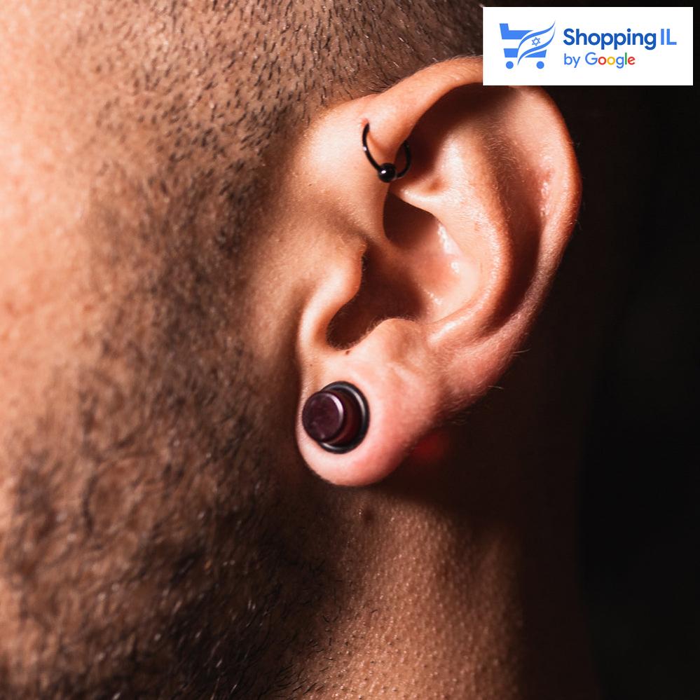 הרחבת ג'ק- עשויה אקריל. ההרחבת פלאג מגיעה עם זוג גומיות למניעת תזוזה. צבע - שחור, ירוק מידה - מגיע בקוטר 4,6,10 מ"מ