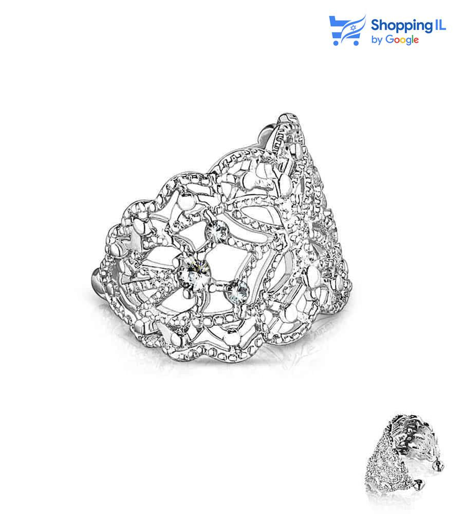 עגילי קליפ- עגיל קליפ עשוי פליז מצופה ברודיום. העגילים בעיצוב טבעת. צבע - כסוף מידה - מגיע בעובי 1 מ"מ ובקוטר 9.5 מ"מ  העגיל מיועד בעיקר לאזורים לא נקב: - אזור הליקס - כמובן שניתן לענוד את העגיל גם באזורים אחרים (: