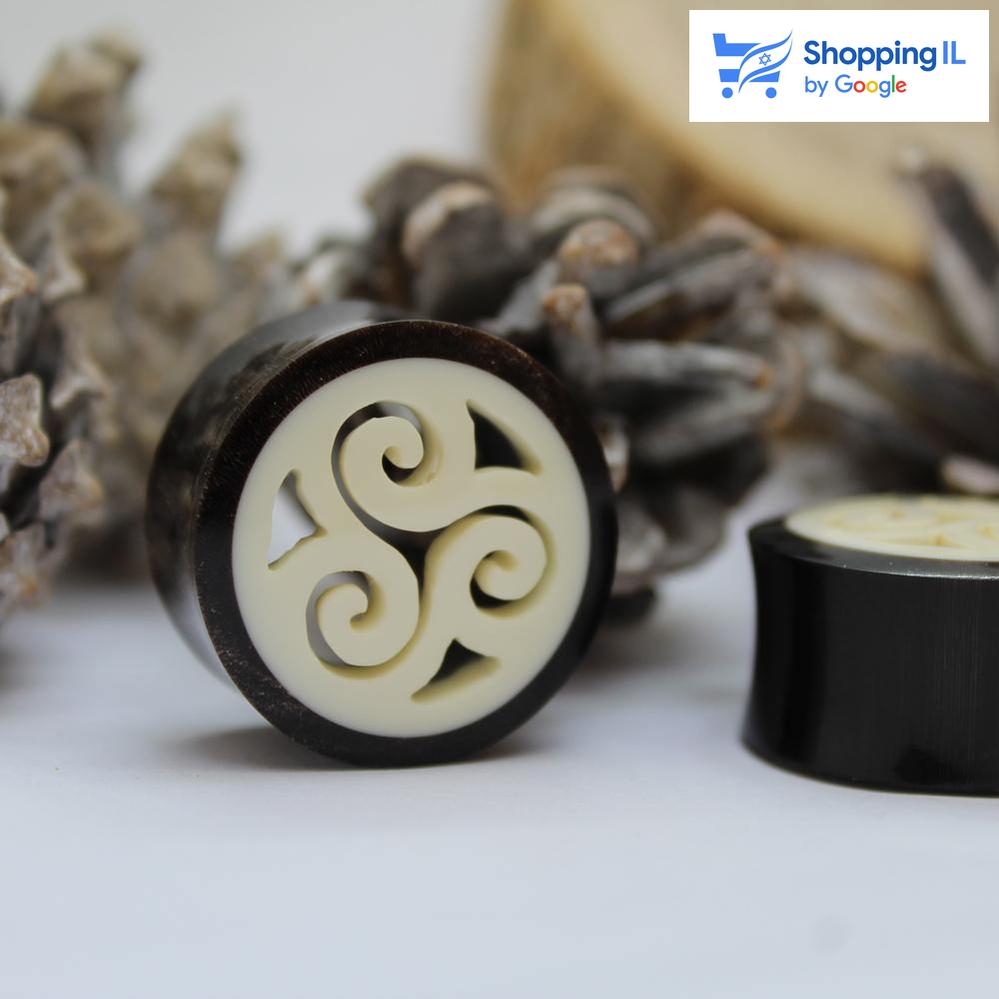 הרחבת בליזארד - עשויה עץ אורגני. הרחבת דאבל פלייר בעיצוב מערבולת לבנה. מידה - מגיע בקוטר 25 מ"מ  הפירסינג מיועד בעיקר לאזורים הבאים: - הרחבה